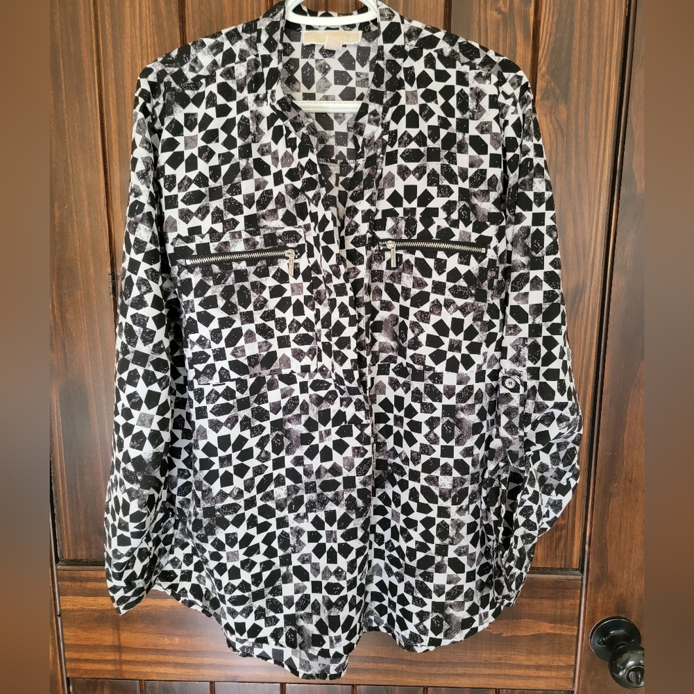 Michael Kors Womens Dress Shirt
